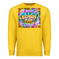 Lemon Beach Life Premium Sweatshirt - CowhideDigitalArt