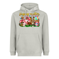 Moon Dust Happy Easter Animal Car Heavyweight Hoodie - CowhideDigitalArt