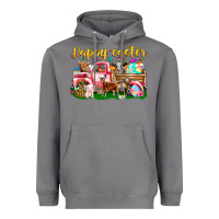 Storm Happy Easter Animal Car Heavyweight Hoodie - CowhideDigitalArt