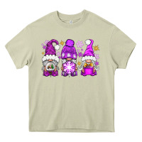 Mossy purple winter gnomies Heavy Core Tee - NancyCooperArtShop