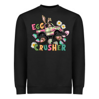 Black Egg crusher monster truck Heavyweight Sweatshirt - CowGirlArtShop