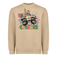 Mushroom Egg crusher monster truck Heavyweight Sweatshirt - CowGirlArtShop