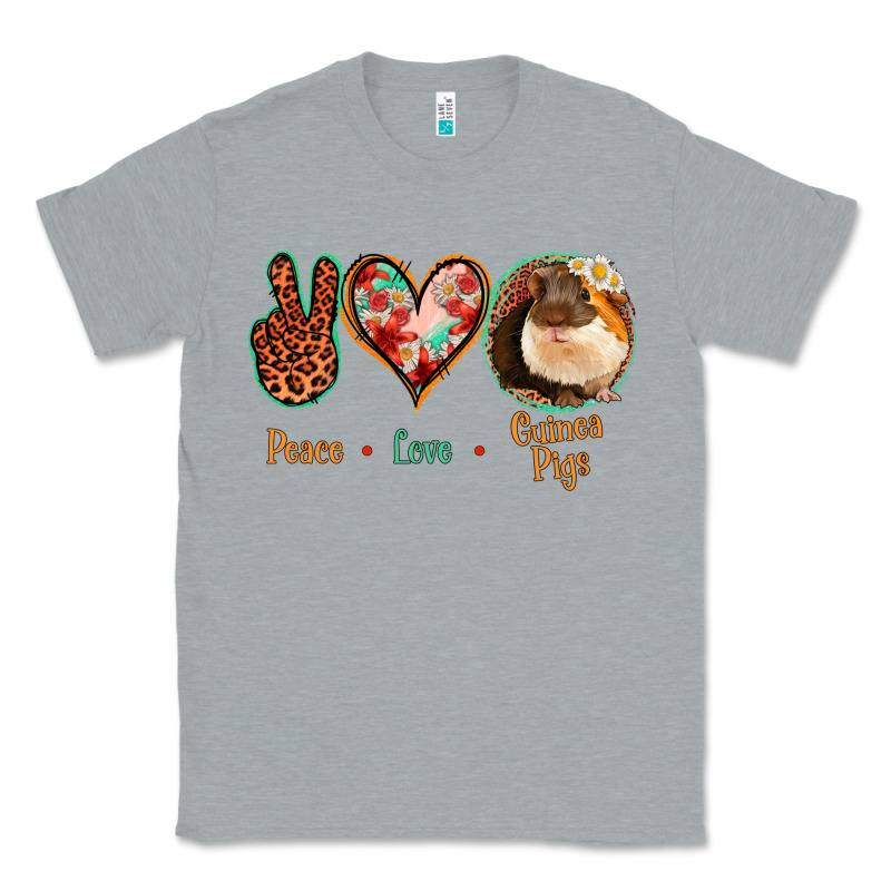 Peace Love Guinea Pigs Classic Tee by Bettercallsaul | Teevron