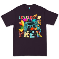 Plum leveled up pre k Premium Tee - NancyCooperArtShop