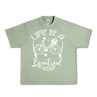 Oil Green Life is a beautiful ride Urban Heavy Tee - Bettercallsaul