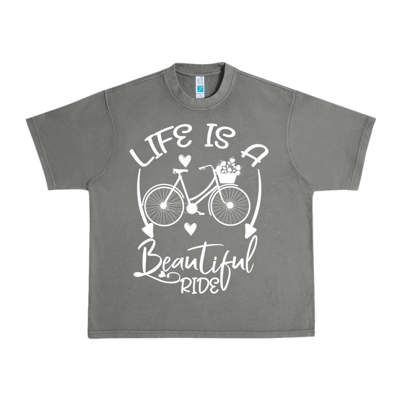 Life Is A Beautiful Ride Urban Heavy Tee by Bettercallsaul | Teevron
