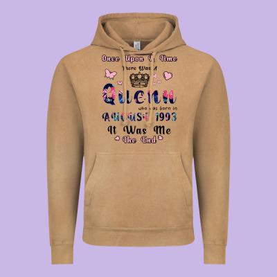 Once Upon A Time There Was A Queen Who Was Born I Vintage Hoodie Designed By Bettercallsaul
