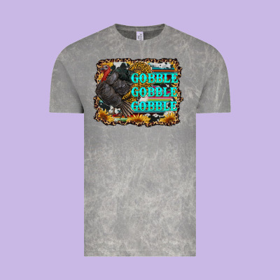 Gobble Gobble Gobble Vintage Tee Designed By Ranaportraitstore