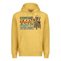 Antique Gold coffee because murder is wrong bbs Premium Hoodie - BundleAndBundleShop