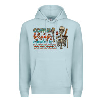 Blue Mist coffee because murder is wrong bbs Premium Hoodie - BundleAndBundleShop
