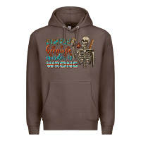Coffee coffee because murder is wrong bbs Premium Hoodie - BundleAndBundleShop