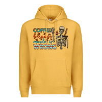 Mustard coffee because murder is wrong bbs Premium Hoodie - BundleAndBundleShop