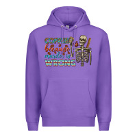 Purple coffee because murder is wrong bbs Premium Hoodie - BundleAndBundleShop