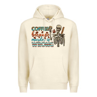 Sandshell coffee because murder is wrong bbs Premium Hoodie - BundleAndBundleShop