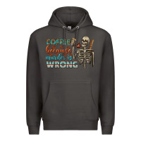 Smoke coffee because murder is wrong bbs Premium Hoodie - BundleAndBundleShop