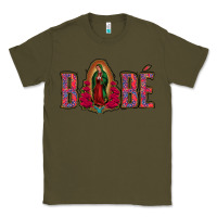 Army Green Bebe our lady of guadalupe Classic Tee - Bettercallsaul