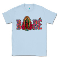 Dusty Blue Bebe our lady of guadalupe Classic Tee - Bettercallsaul