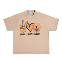 Burro Peace Love Golden Urban Heavy Tee - Bettercallsaul
