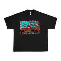 Black truck merry christmas Urban Heavy Tee - JahusDesignShop