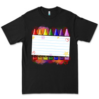 Black crayons add your text Premium Tee - NancyCooperArtShop