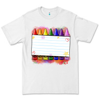 White crayons add your text Premium Tee - NancyCooperArtShop