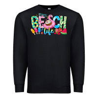 Black Besch Life Premium Sweatshirt - CowhideDigitalArt