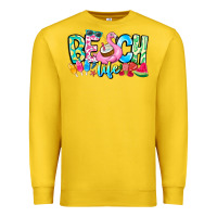 Lemon Besch Life Premium Sweatshirt - CowhideDigitalArt