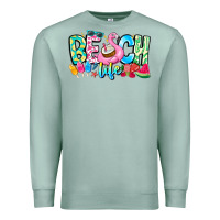 Seafoam Besch Life Premium Sweatshirt - CowhideDigitalArt
