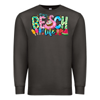 Smoke Besch Life Premium Sweatshirt - CowhideDigitalArt