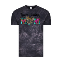 Cloud Black french bulldog mom Vintage Tee - RanaPortraitStore
