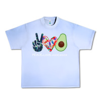 Grape Ice PEACE LOVE AVOCADOS Urban Heavy Tee - Bettercallsaul