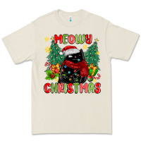 Bone meowy christmas black cat Premium Tee - MaliasSmallBusiness