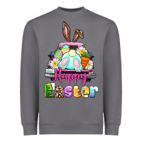 Storm Bunny Happy Easter truck Heavyweight Sweatshirt - CowGirlArtShop