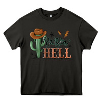 Asphalt raisin hell cowboy cactus Heavy Core Tee - MaliasSmallBusiness