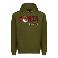 Army Green african american santa claus Premium Hoodie - RanaPortraitStore
