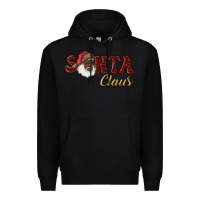 Black african american santa claus Premium Hoodie - RanaPortraitStore
