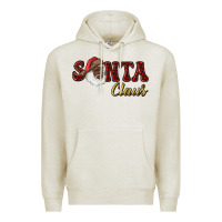 Oatmeal Heather african american santa claus Premium Hoodie - RanaPortraitStore