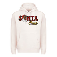 Pale Pink african american santa claus Premium Hoodie - RanaPortraitStore