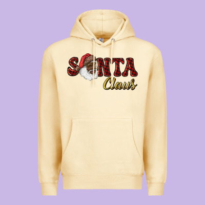 African American Santa Claus Premium Hoodie Designed By Ranaportraitstore