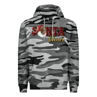 Slate Camo african american santa claus Premium Hoodie - RanaPortraitStore
