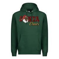 Sports Green african american santa claus Premium Hoodie - RanaPortraitStore