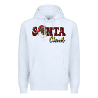 White african american santa claus Premium Hoodie - RanaPortraitStore
