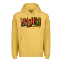 Antique Gold Mama Christmas Mother's Day Premium Hoodie - FaDigitalArtStudio