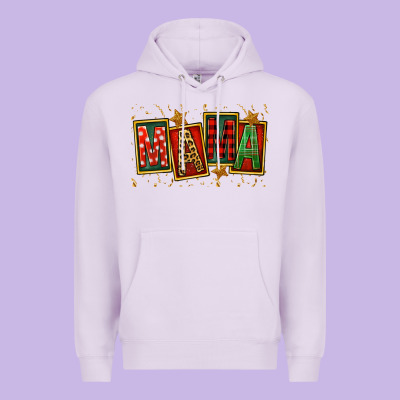 Mama Christmas Mother's Day Premium Hoodie Designed By Fadigitalartstudio
