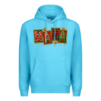 Ocean Blue Mama Christmas Mother's Day Premium Hoodie - FaDigitalArtStudio