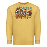 Antique Gold 2023 Happy New Year Premium Sweatshirt - CowhideDigitalArt