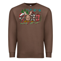 Chestnut 2023 Happy New Year Premium Sweatshirt - CowhideDigitalArt