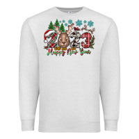 Oatmeal Heather 2023 Happy New Year Premium Sweatshirt - CowhideDigitalArt