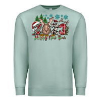 Seafoam 2023 Happy New Year Premium Sweatshirt - CowhideDigitalArt