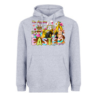 Heather Grey Im Digging Easter Heavyweight Hoodie - CowhideDigitalArt